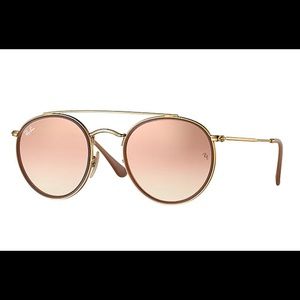 Ray Ban Round Double Bridge Sunglasses